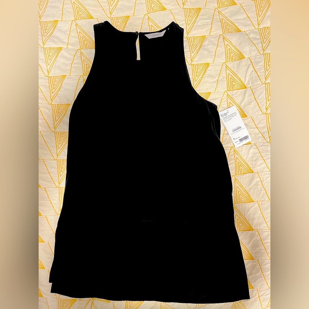 Athleta Silk Side Slit CYA Tank, NWT, size small